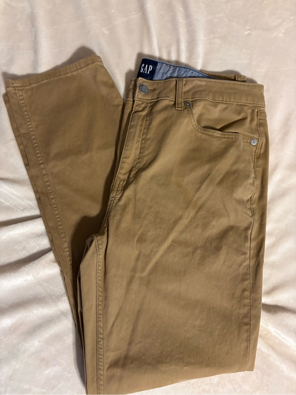 GAP Men’s Khaki/Tan Straight Chinos